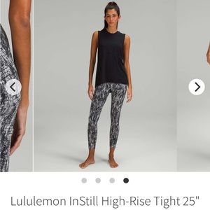 Like NEW Lulu 🍋 InStill 25” tight